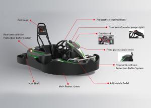 China 1050mm Wheelbase Adult Go Karting 3000RPM Motorized Go Kart wholesale