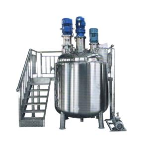 China 380V Homogenizer Mixing Tank 2500 Liters Shampoo Mixing Tank wholesale