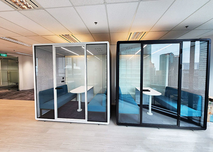 Official furniture for exhibition be silence space talking room business office meeting booth