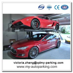 China 2500kgs/3200kgs Single Post Parking Lift for Home Garage Double Stacker wholesale