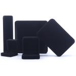 Handmade Black Velvet Ring Jewelry Box for Necklace Stud Earrings Bracelet
