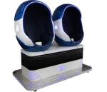 Hot Selling 42 Inch VR Cinema Equipment Coin Operated 9D VR Double Egg Chair