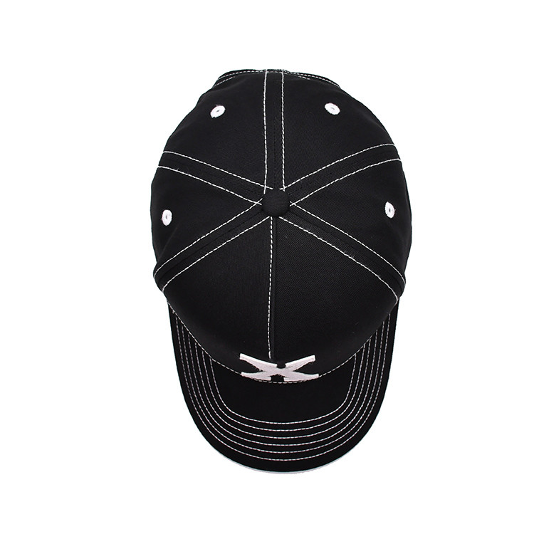Custom Embroidered Baseball Caps 58-68cm 22.83 - 26.77 Inches Metal Eyelets