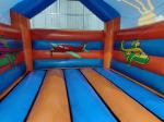 Commercial Grade Inflatable Bounce House Helicopter Plane Cartoon Inflatable