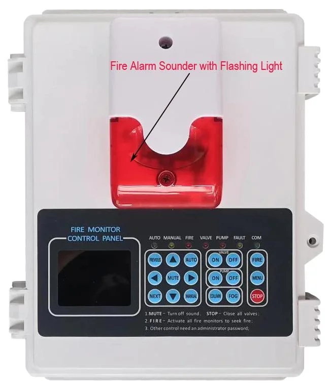 LinkZone ZDMS Smart Automatic Fire Fighting Equipment Water Cannon For Firefighting