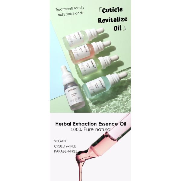 Unique Nails Organic Vitamin E Cuticle Oil with Dropper Bottle Environmental Protection Material