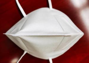 China White Disposable Respirator Mask , Kn95 Medical Mask Against Germ wholesale
