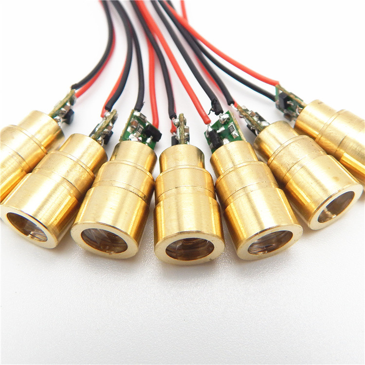 laser module 405nm~808nm laser diode module ,red light,Laser module with PCB and wire,Dot light