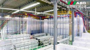China Full Automatic Powder Coating Line machine ALuminum Profile Spray Booth wholesale