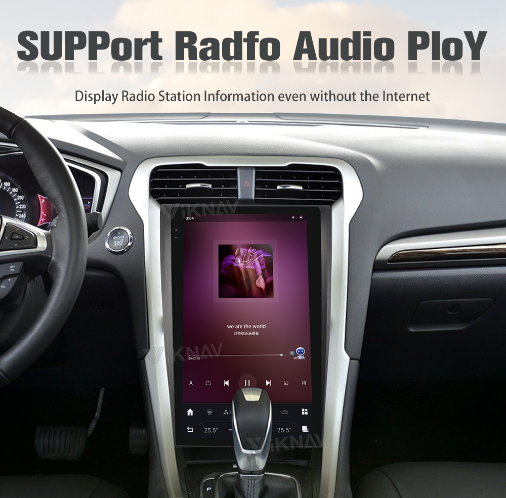 Wireless Android 11 Car Radio For Ford Mondeo 2013-2021 GPS Navigation