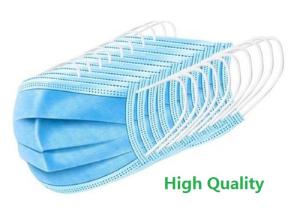 China Disposable Blue Medical Surgical Face Mask Pharmacy for Doctor in Surgery wholesale