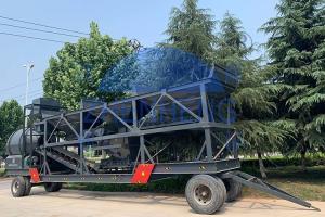 China Railways Highways YHZG35 35m3/H Mobile Concrete Batching Plant wholesale