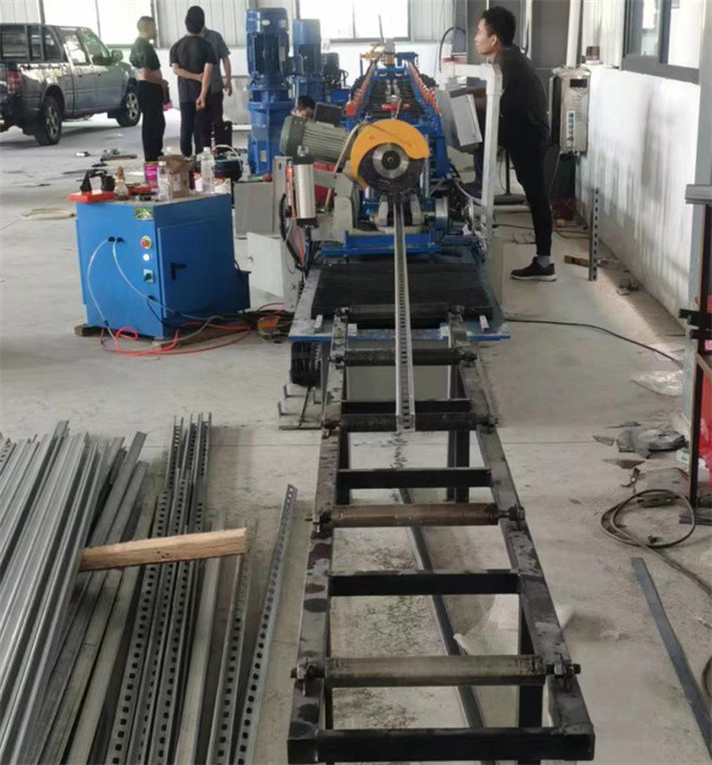 Solar Panel Mounting Automatic Roll Forming Machine 20m-25m/min