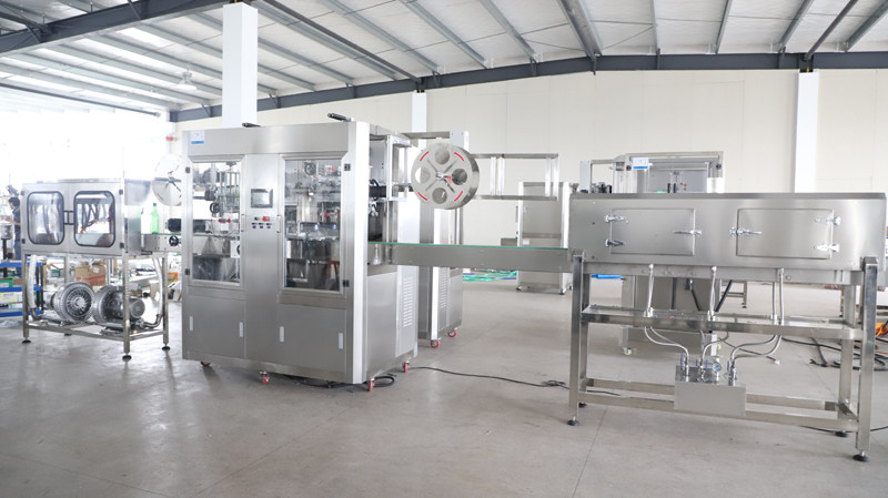 Double Heads Shrink Sleeve Labeling Machine