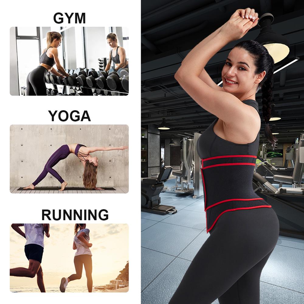 Neoprene Fabric Slimming Tummy Belt for Adults Hexin Private Label Waist Trainer