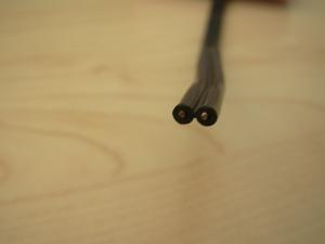 China Overhead Service Duplex Cable , 10mm2 Overhead Transmit Electric Power Cable wholesale