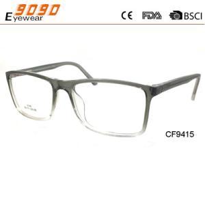 China Fashionable CP plastic eyeglasses frames for women and men, wholesale