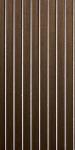 Multipurpose Dark Wood Veneer Slats Wall Soundproof Harmless