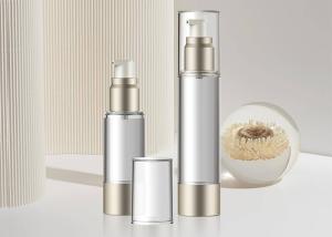 China 15ml 30ml 50ml Screw AS Cosmetic Pump Bottle For Personal Care Packaging wholesale