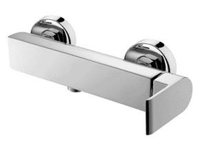 China Chrome Brass Single Handle Shower Mixer Faucet Wall Mounted wholesale