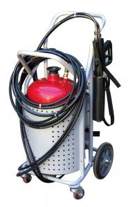 China Trolley Water Mist Fire Extinguisher For Firefight Rescue 6.0 Bar Work Pressure wholesale