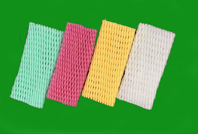 Yellow Fruit Foam Net EPE Materials 3 - 15cm Width