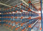 Moveable Radio Shuttle Racking Metal Pallet Rack Storage Stainless Steel Q235