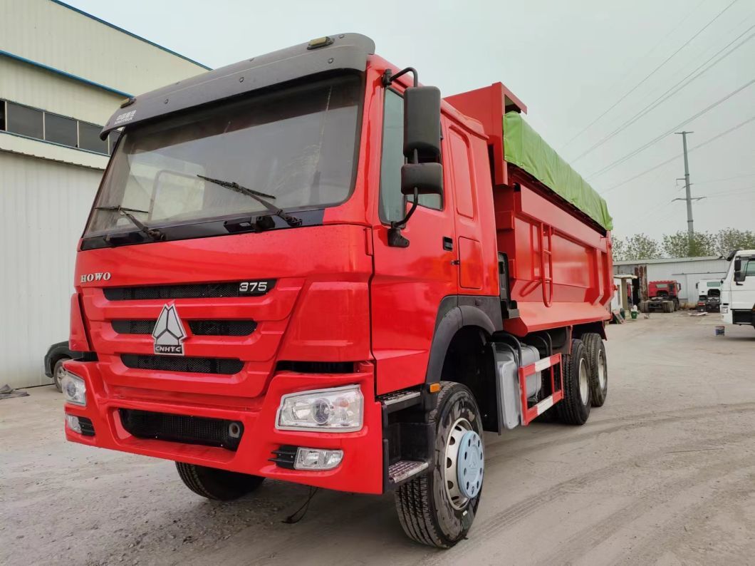HOWO 6*4 Cheap U-Type Tipper Truck Construction Dump Trucks for Sale