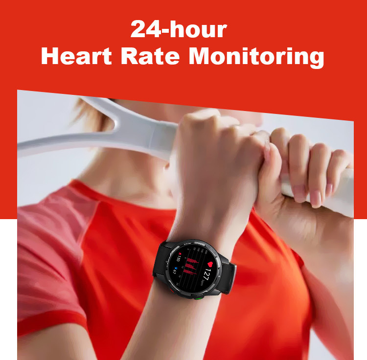 IP68 Multi Sport Mode Touch Screen Health Smart Watch Blood Pressure