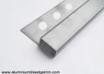 Brushed Black Titanium Stainless Steel Square Box Tile Trim With 12mm Depth