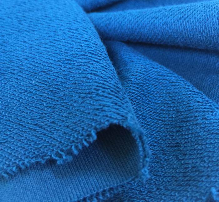 Scale bottom combed cootton anti-wrinkle for sportwear hoodie and suit french terrry knitted fabric