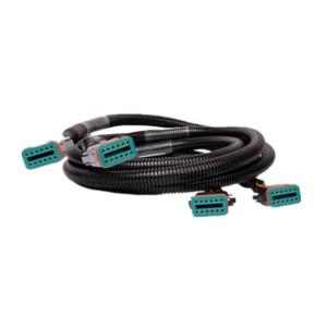 China Black 300V Power Extension Wire Harness For Electric Vehicle wholesale