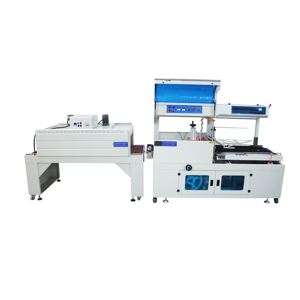 China Factory Automatic L Bar Plastic Film Heat Sealing Shrink Wrapping Packaging Machine Producer
