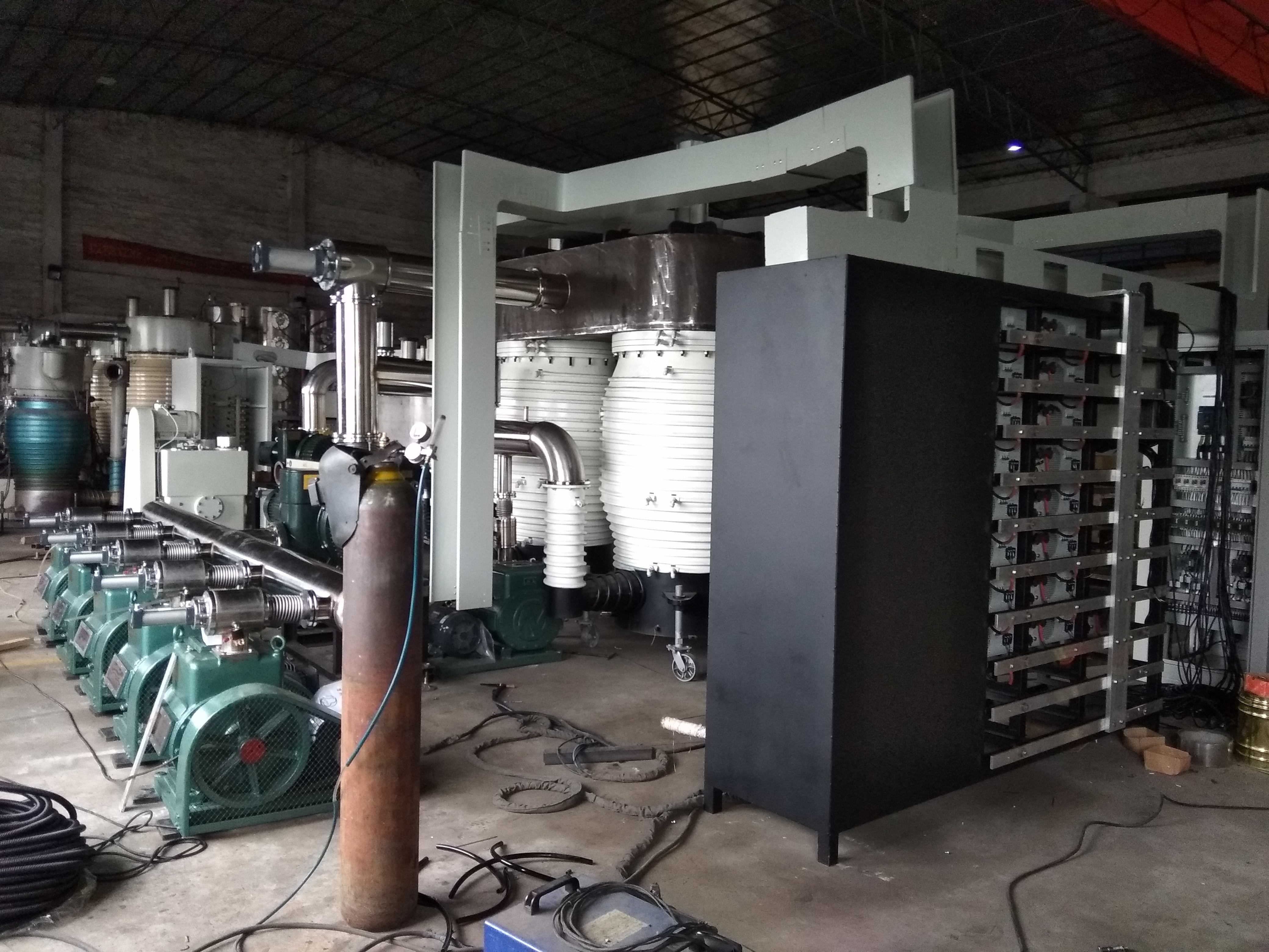 Inox Stainless Steel PVD Coating Machine Vertical Single Door Structure