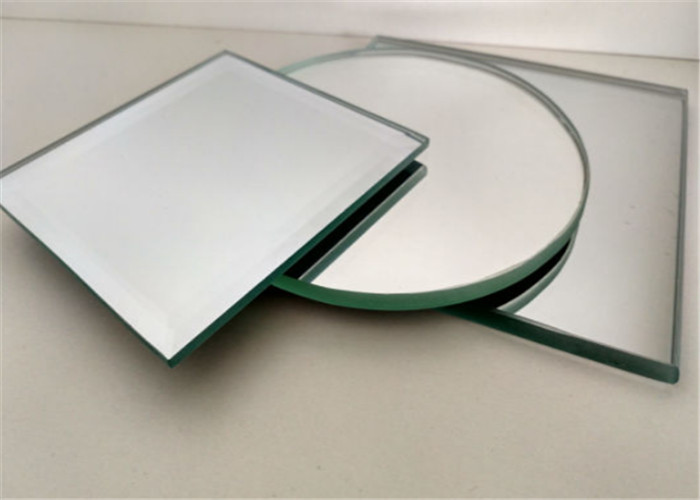 Eco Friendly Clear Aluminum Mirror Glass Double Coated 2mm to 6mm Waterproof