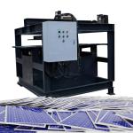 5.5kw Solar Panel Recycling Machine / Aluminum Frame Removing Machine