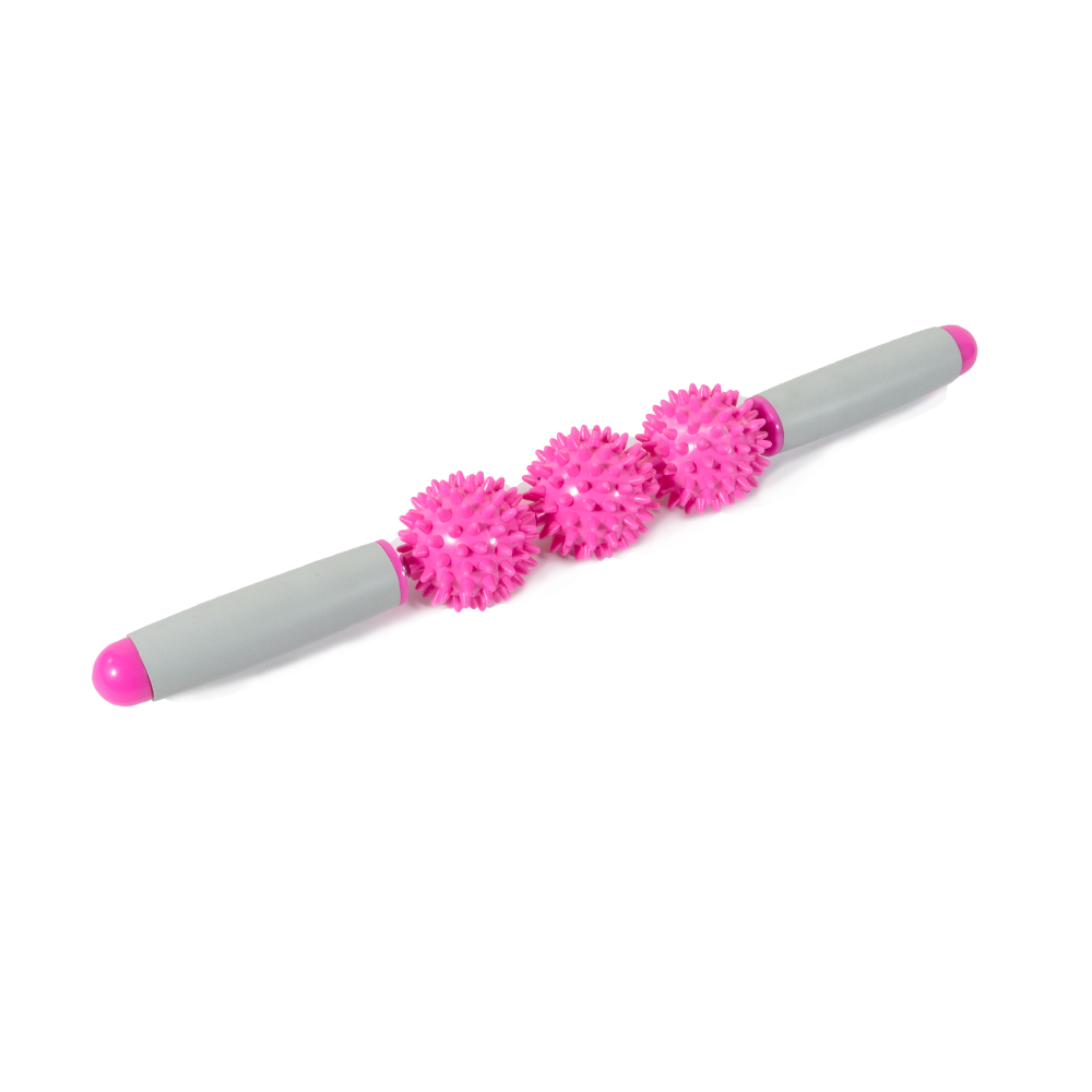 41*5.5cm Dia Massage Roller Ball Stick Pvc Foam Fascia Massage Stick
