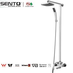 China SENTO Square design shower set for bathroom wholesale
