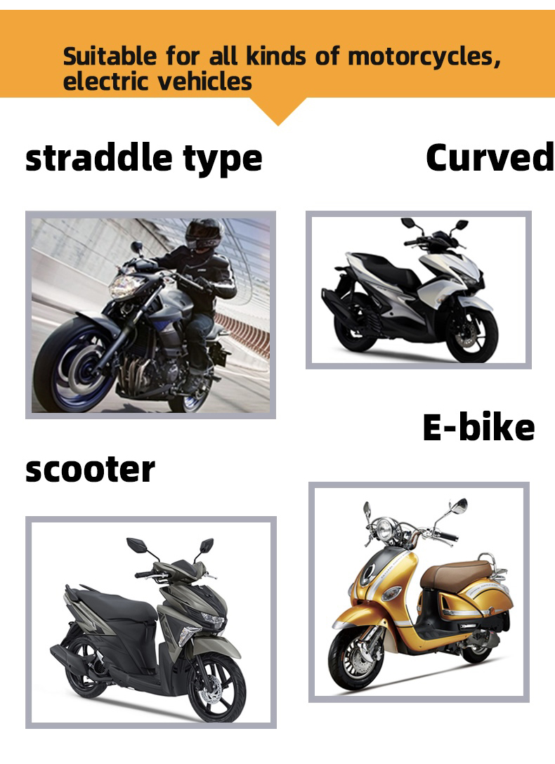 6500k Light Temperature Motorcycle LED Turn Signal Indicator Light for DC12V Scooters