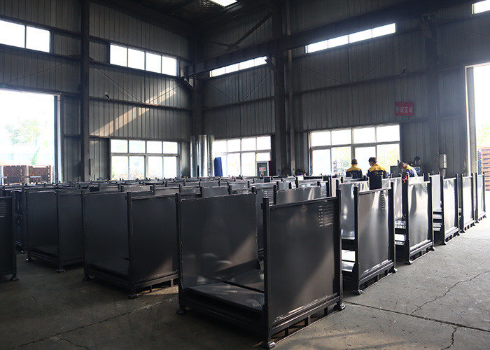 1.5T Metal Pallet Cage Stillage Q235 Steel For Transportation