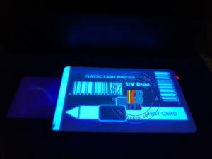 ID card printer UV ribbon  roll  blue yellow green red for Evolis Pebble zebra printer