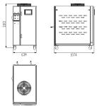 3HP DN15 Diameter Industrial Chilling Equipment