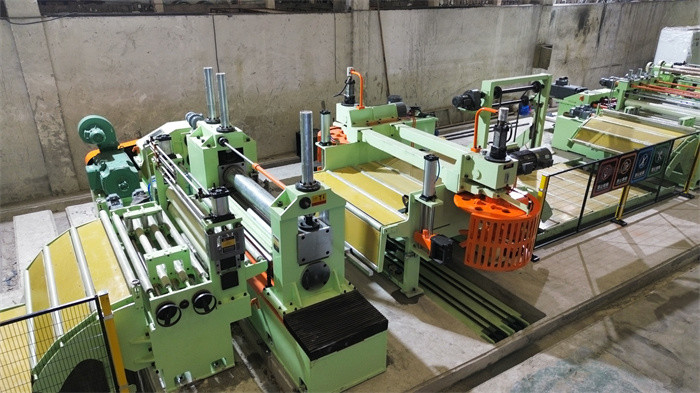 Stainless Steel 6 Hi Level Cut to Length Line with Edge Trimming