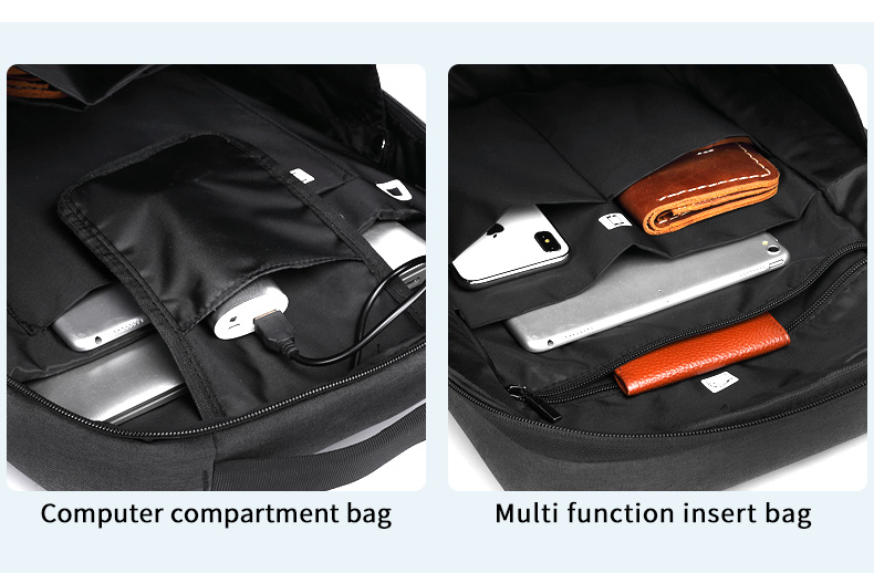 Factory high quality new men's backpack custom logo large capacity waterproof anti theft business Laptop Backpack