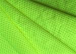 Reflective Polyester Fluorescent Green Fabric Warp Knitting