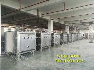 China Automated Compact Industrial 50 - 100 ℃ Drying Temperature Vacuum Drying Machine wholesale