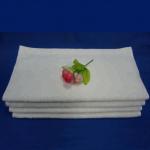 All Age Low Carbon White Cotton Face Towel
