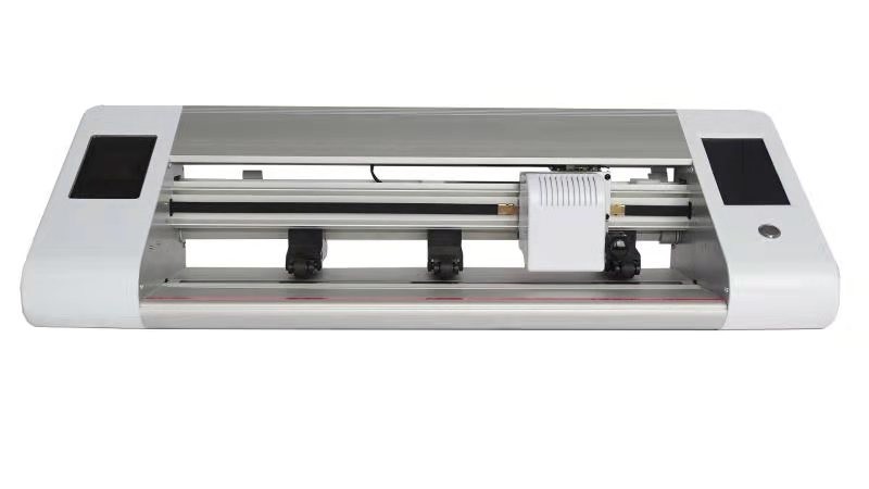 Green Caps Automatic Contour Mini Art Craft Cutting Plotter With LCD Touch Screen