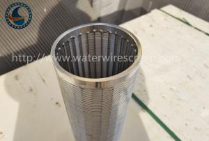 China AISI 304 OD 114mm Sand Control Downhole Slotted Tube wholesale