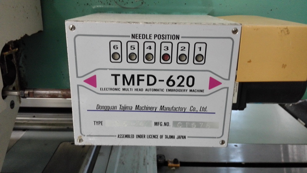 Multi Thread Used Tajima Embroidery Machine 380V 3 Phases TMFD-620